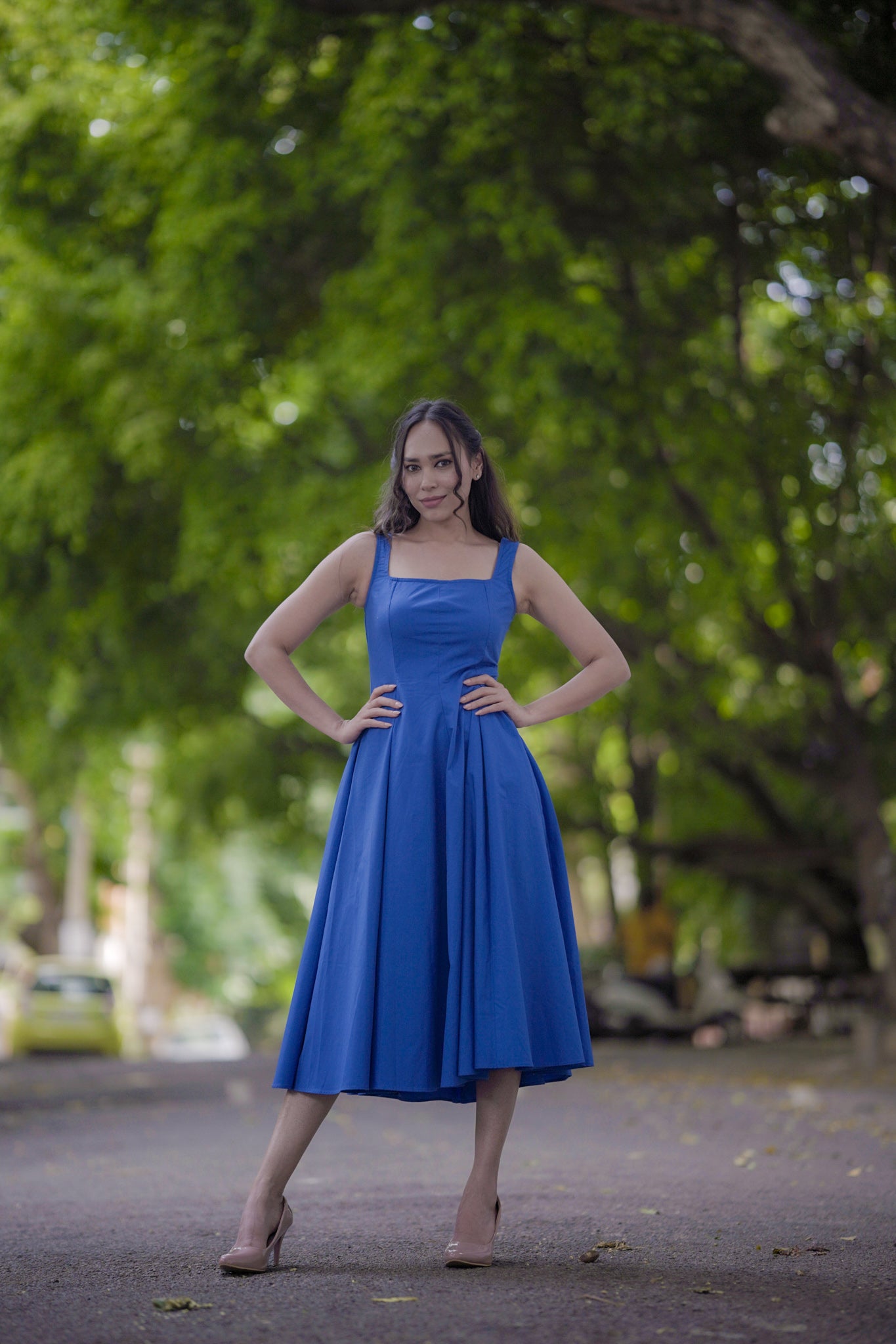 Cobalt Blue Dress