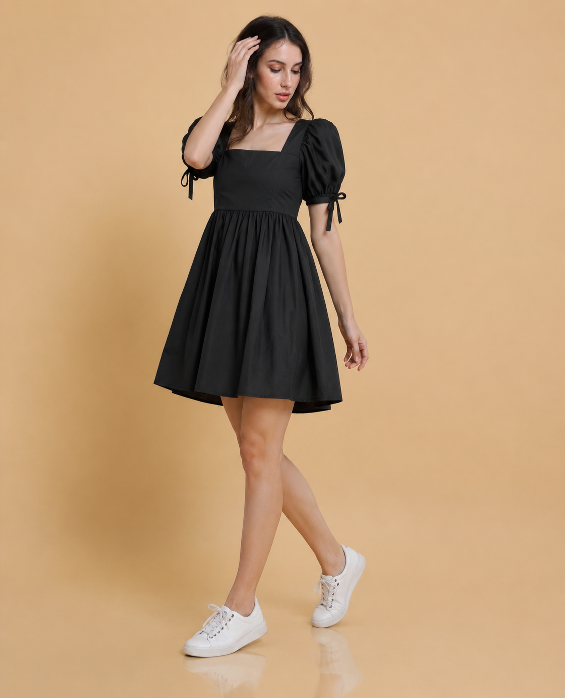 Noir Belle Mini Dress