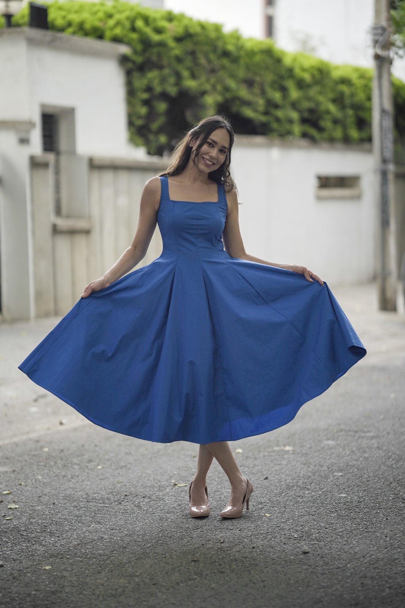Cobalt Blue Dress