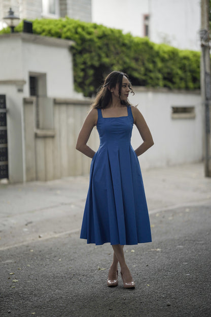 Cobalt Blue Dress
