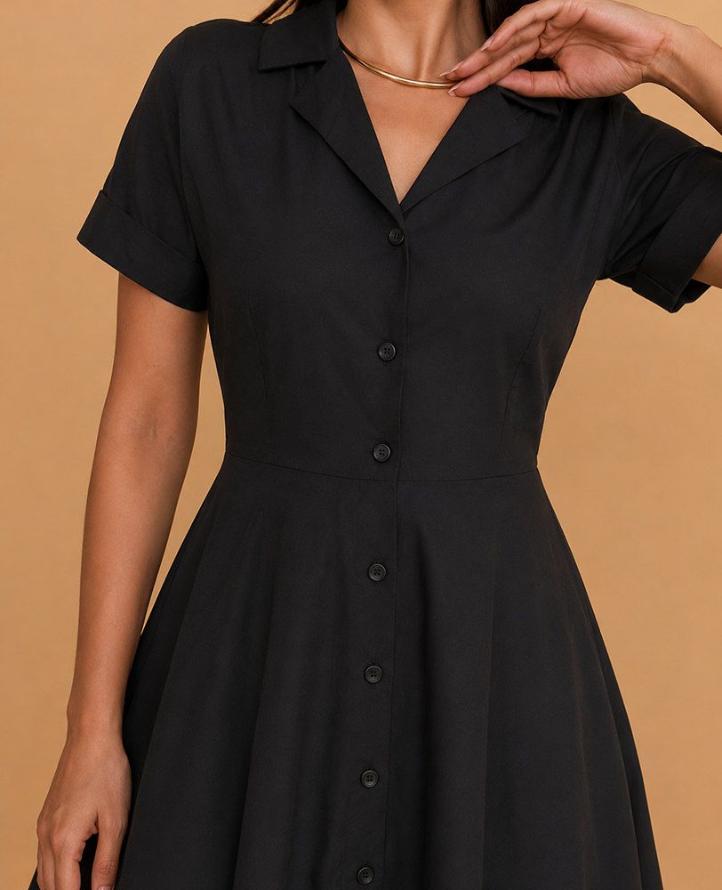 Noir Grace Maxi Dress