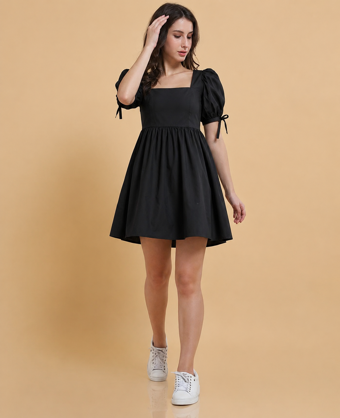 Noir Belle Mini Dress