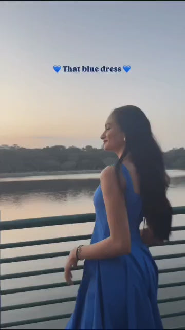 Cobalt Blue Dress